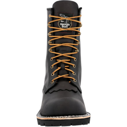 Georgia Boot Men s 8 Forestry Logger GB00648 Black