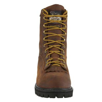 Georgia Insulated Waterproof Logger Work Boots, , large