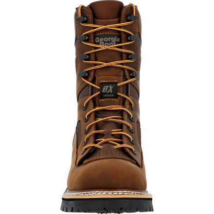 Georgia boots steel toe logger clearance