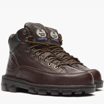 Georgia Boot Eagle Light Wide Load Steel Toe Work Hiker, , large