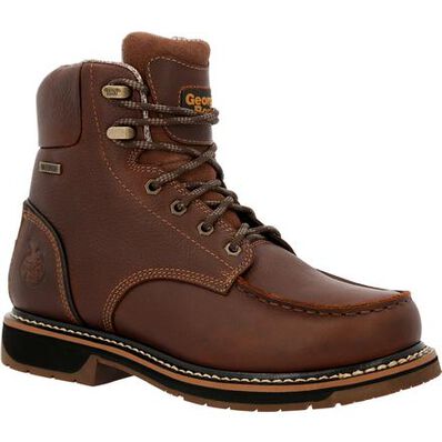 Georgia Boot AMP LT Edge Waterproof Moc-Toe Work Boot, , large