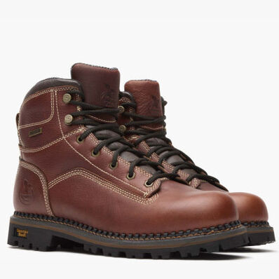 Georgia Boot AMP LT Logger Low Heel Waterproof Work Boot, , large
