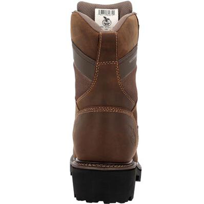 Georgia Boot Core37 9" Scalloped Heel Waterproof Work Boot, , large