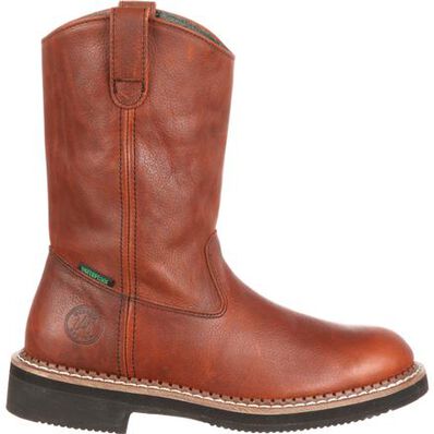 Georgia Waterproof Wellington Pull-On Work Boot, , large