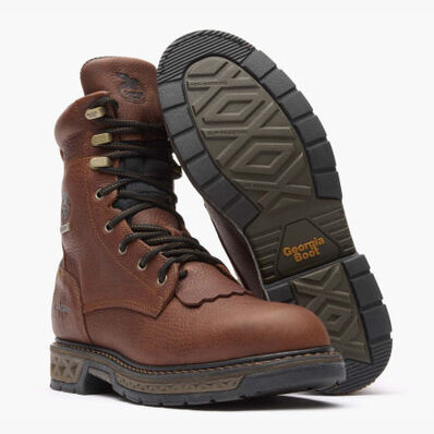 Georgia Boot Carbo-Tec LT Waterproof Lacer Work Boot, , large