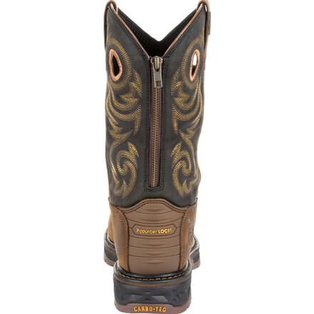Georgia Boot Carbo Tec LT Steel Toe Waterproof Pull On Work Boot GB00267