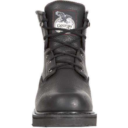 Georgia Boot Black Wedge Work Boot GBOT010