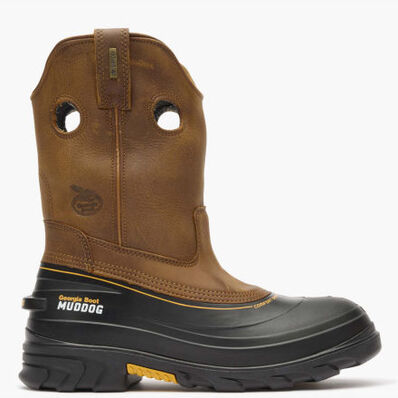Georgia Boot Muddog Composite Toe Waterproof Work Wellington, , large