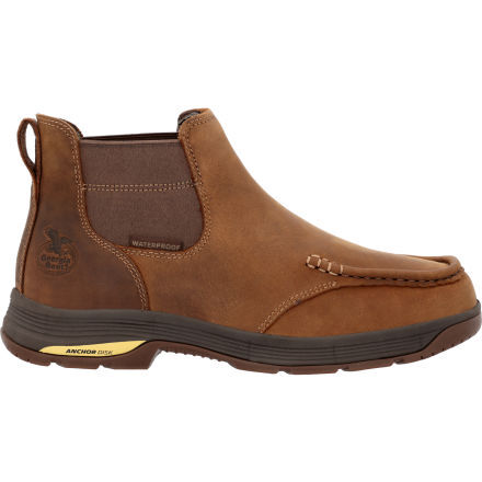 Georgia Boot Athens SuperLyte Waterproof Moc Toe Chelsea Boot GB00548