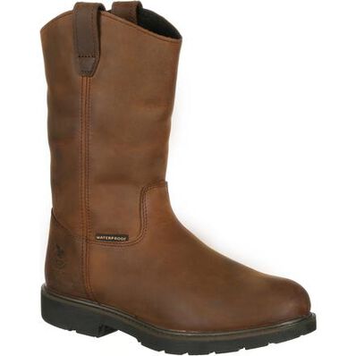 Georgia Boot Suspension System Waterproof Wellington Work Boot, , large