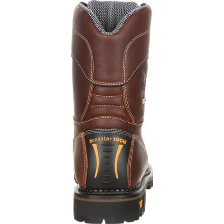 超大特価 Georgia Boot Amp LT Logger Low Heel Waterproof Work Boot 靴