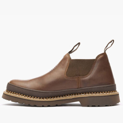 Georgia Boot Patriotic Brown Romeo Shoe, , large