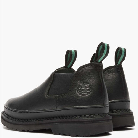 全国どこでも送料無料！ Giant: Georgia Men's Shoes Work Romeo Slip-On Leather Black 靴