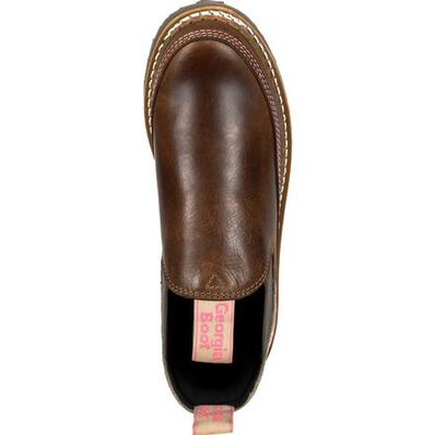 Georgia Boot Georgia Giant Women's Brown and Pink Blossom Romeo Shoe, , large
