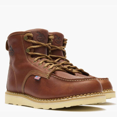 Georgia Boot Wedge Moc Toe Work Boot, , large