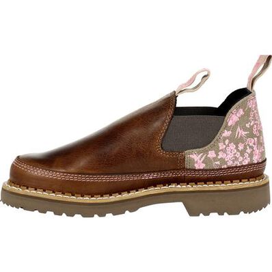 Georgia Boot Georgia Giant Women's Brown and Pink Blossom Romeo Shoe, # ...