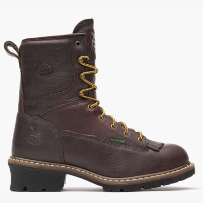 Georgia Boot Steel Toe Waterproof Logger Boot, , large