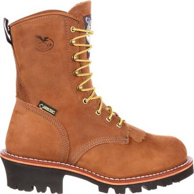 Georgia Boot Steel Toe GORE-TEX® Waterproof 400G Insulated Logger Boot, , large