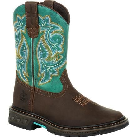 GB00410Y Georgia Boot Carbo Tec LT Big Kids Pull On Boot