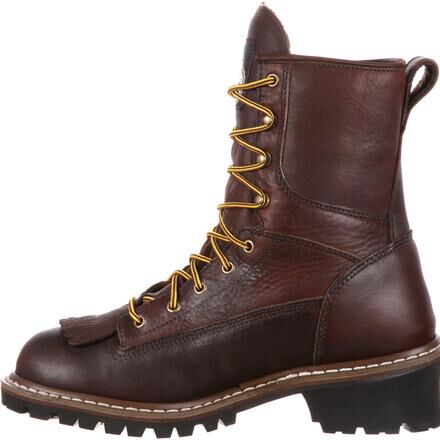 waterproof logging boots