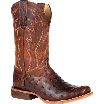 Exotic best sale ostrich boots