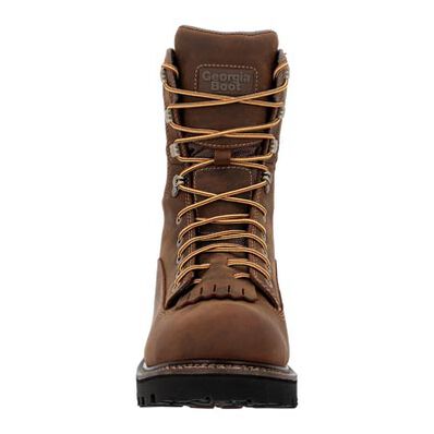 Georgia Boot Core37 9" Scalloped Heel Waterproof Composite Toe Logger Work Boot, , large