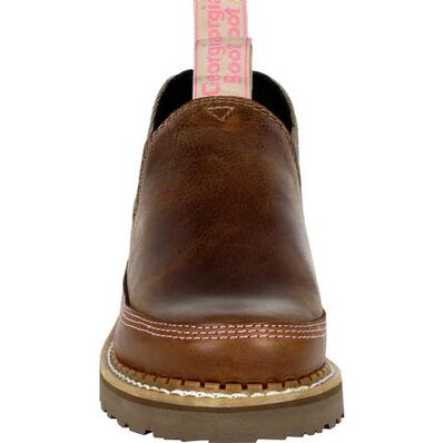 Georgia Boot Georgia Giant Women's Brown and Pink Blossom Romeo Shoe, , large