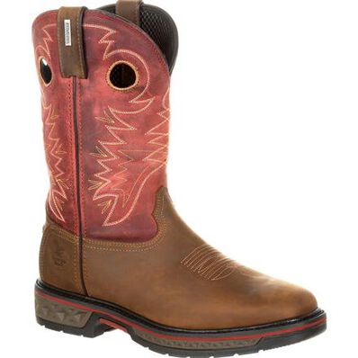 Georgia Boot Carbo-Tec Waterproof Pull-on Boot, , large