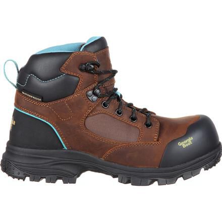 Georgia boot blue collar waterproof work wellington deals