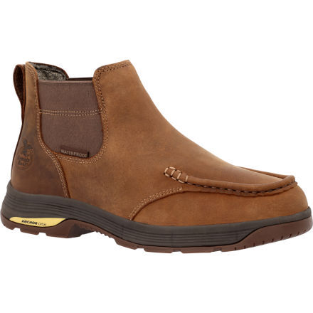 Georgia Boot Athens SuperLyte Waterproof Moc Toe Chelsea Boot GB00548