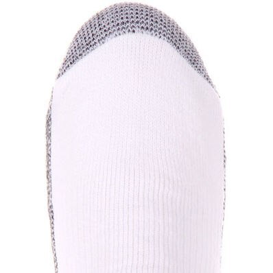 Georgia Boot Reinforced Crew Sock, WHITE, large