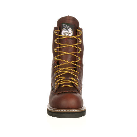 lace to toe steel toe work boots