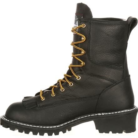 black georgia work boots