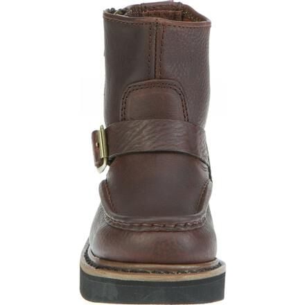Georgia Boot Kids Side Zip Wellington Boot with strap
