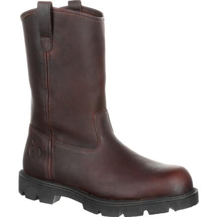 Georgia boots steel toe slip on on sale