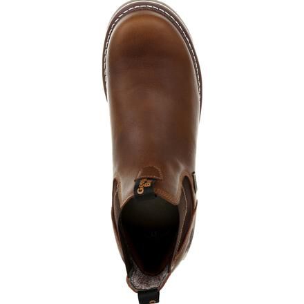 GB00352 Georgia Boot Wedge Waterproof Chelsea Work Boot