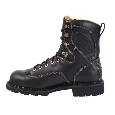 men's georgia comfort core composite toe waterproof logger work boots