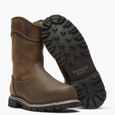 Georgia Boot Men's Brute Met Guard Composite Toe Waterproof Work Boot, , large
