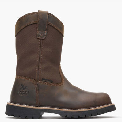 Georgia Boot Men's Core 37 Steel Toe Waterproof Work Boot, , large