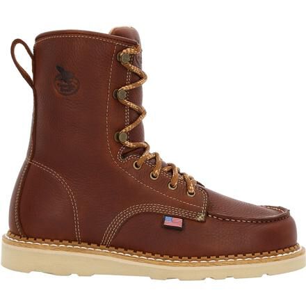 GB00480 Georgia Boot Wedge Moc Toe Work Boot