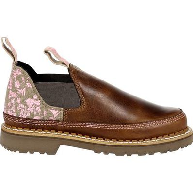 Georgia Boot Georgia Giant Women's Brown and Pink Blossom Romeo Shoe, , large