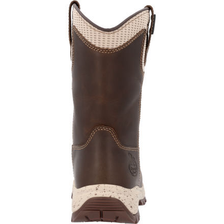 Georgia Eagle Trail Women s Waterproof Brown Pull On Work Boot GB00557