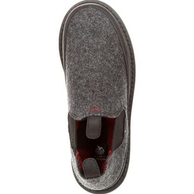 Georgia Giant Big Kid's Black and Charcoal Pendleton Romeo Shoe, , large