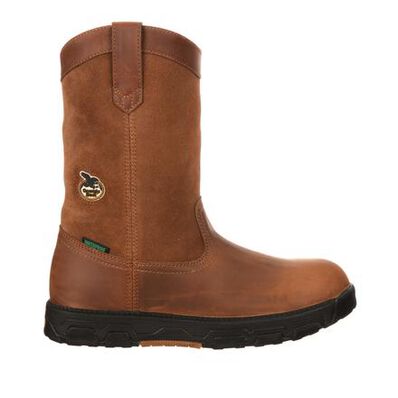 Georgia Suspension System Composite Toe Waterproof Wedge Wellington Boot, , large