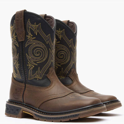 Georgia Boot Carbo-Tec LT Little Kids Pull-On Saddle Boot, , large