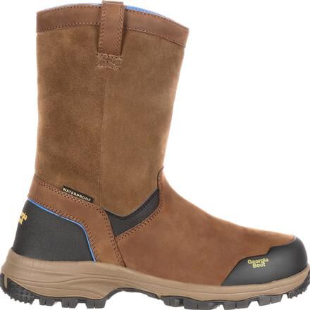 Georgia boot blue collar waterproof work wellington hot sale