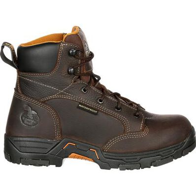 Georgia Boot Diamond Trax Waterproof 400G Insulated Work Hiker, , large