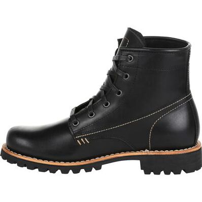 Georgia Boot Small Batch Black Boot, , large
