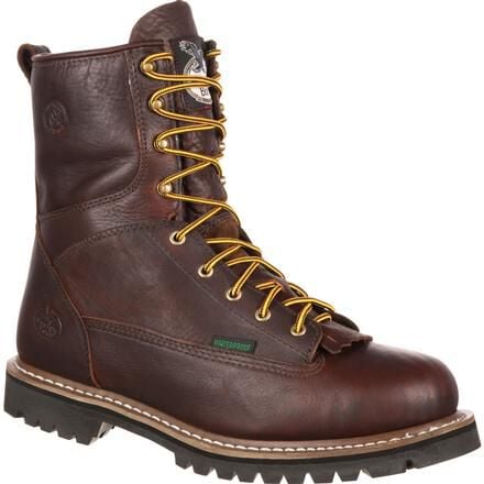10 inch lace up work boots sale