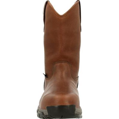 MICHELIN® HydroEdge Internal Metatarsal Alloy Toe Waterproof Pull On Work Boot, , large